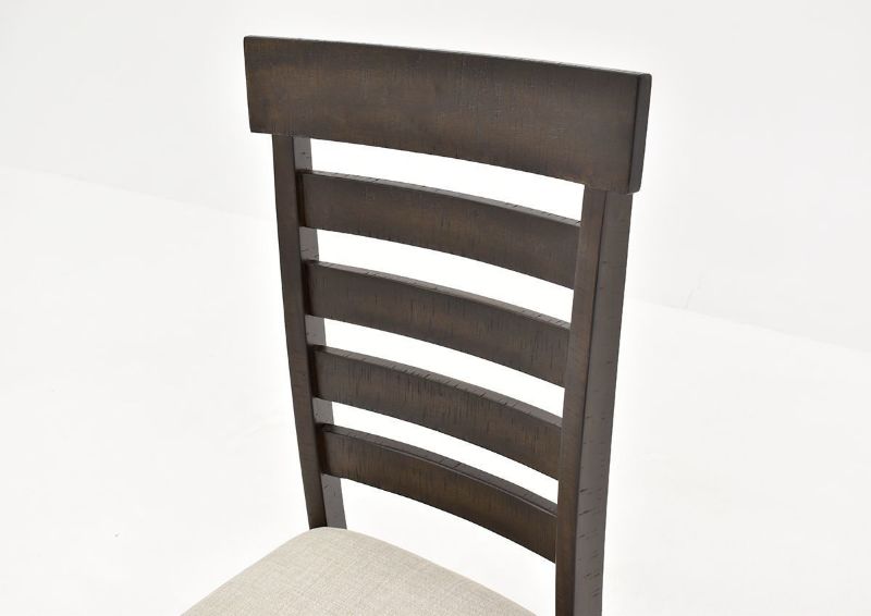 Brown Colorado Standard Height Chair chair back details | Home Furniture Plus Bedding