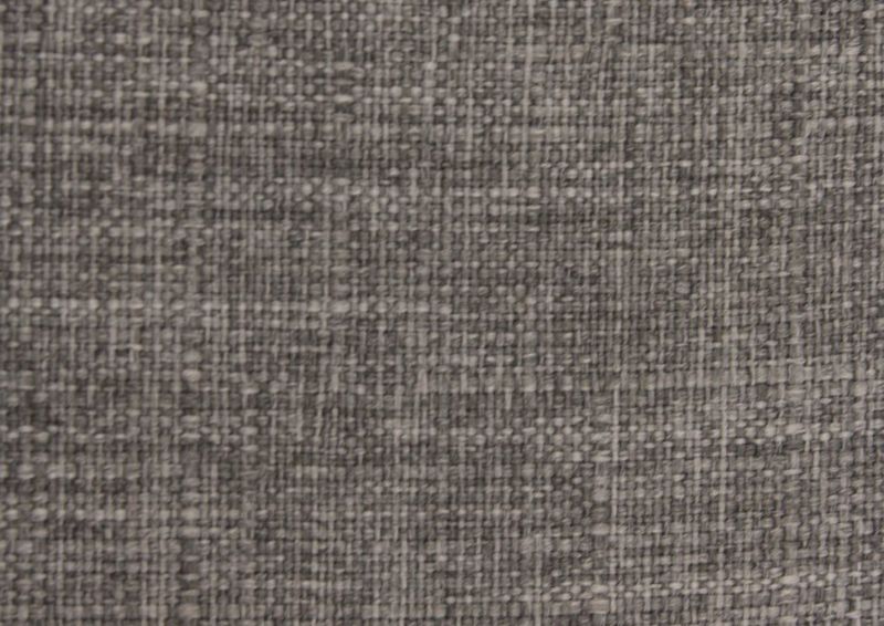 Close Up Chair Cushion Fabric of the Dark Gray Bardstown Dining Bench | Home Furniture Plus Bedding