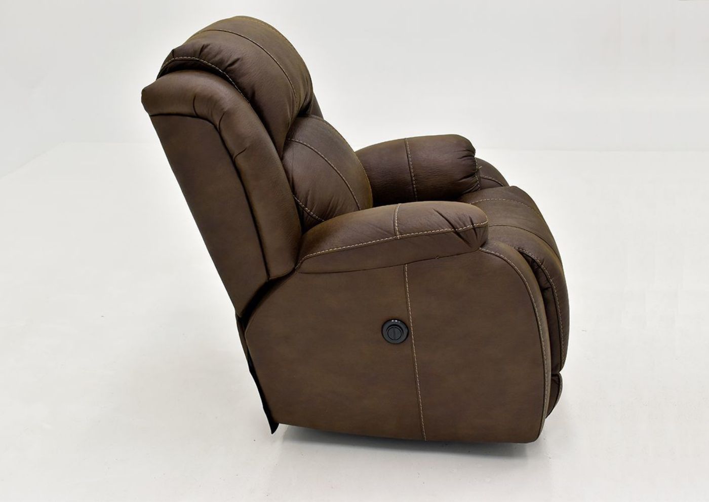 Brown Denali POWER Recliner by HomeStretch Side View | Home Furniture Plus Bedding