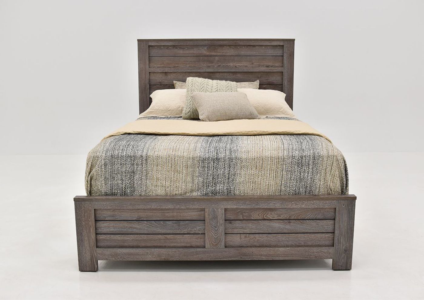 Front Facing View of the Bateson Queen Size Bed | Home Furniture Plus Bedding