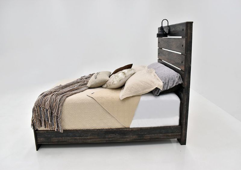 Side View of the Drystan Full Size Bed by Ashley Furniture | Home Furniture Plus Bedding