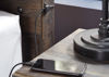Rustic Barn Wood Brown Drystan Full Size Bed by Ashley Furniture Showing the USB Port | Home Furniture Plus Mattress