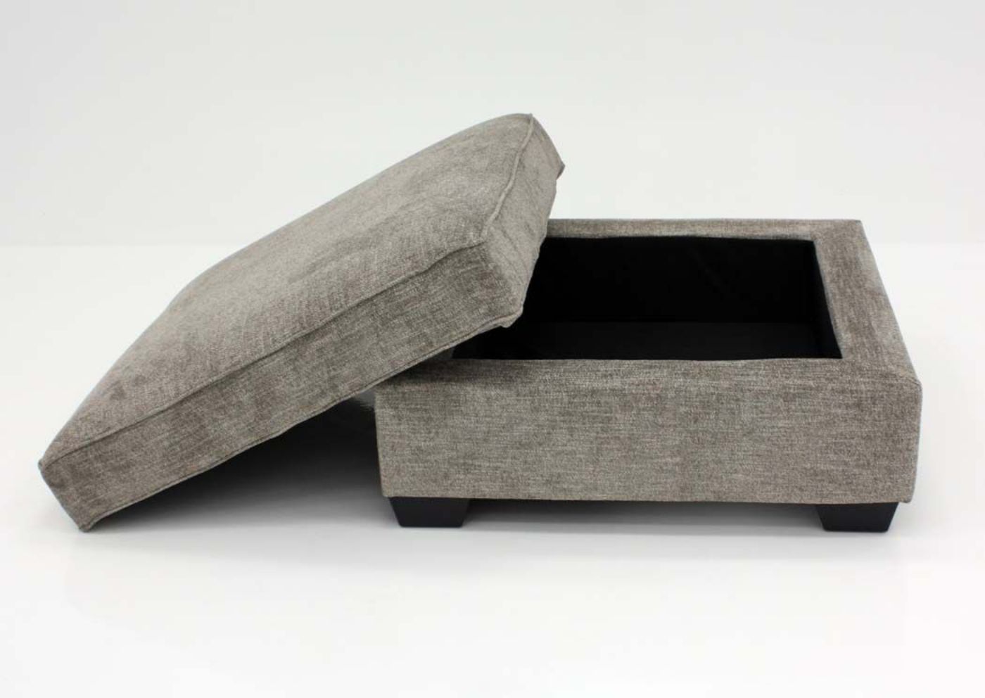 Picture of Bovarian Storage Ottoman - Brown