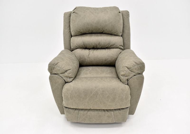 Tan Bella Recliner by Franklin Furniture Showing the Front View, Made in the USA | Home Furniture Plus Bedding