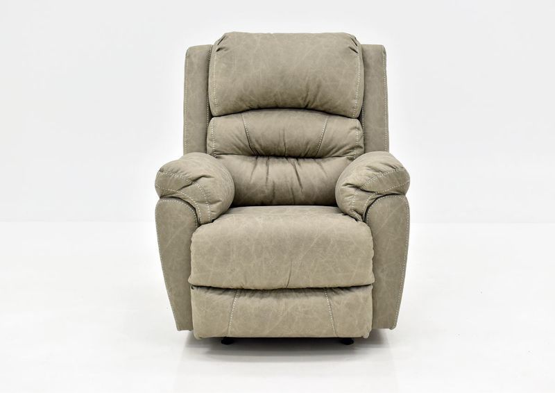 Tan Bella POWER Recliner by Franklin Furniture, Showing the Front View, Made in the USA | Home Furniture Plus Bedding