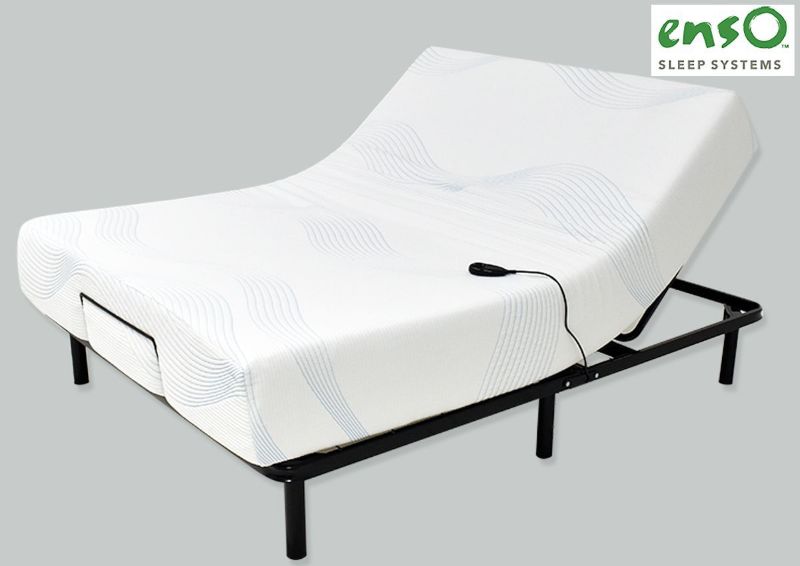Picture of Edge Queen Size Mattress & Free Adjustable Bed Base