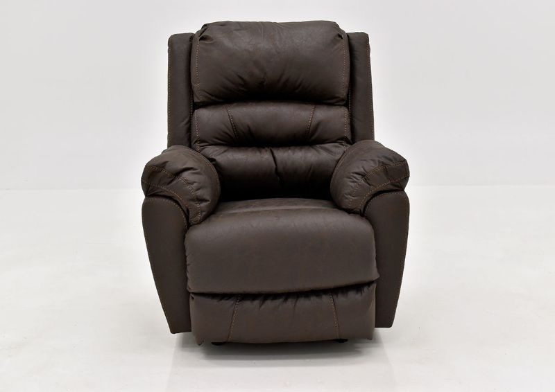 Dark Brown Bella POWER Recliner Set by Franklin Furniture, Showing the Front View, Made in the USA | Home Furniture Plus Bedding