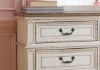 Antique White Realyn Dresser with Mirror by Ashley Furniture Showing the Drawer Detail | Home Furniture Plus Bedding