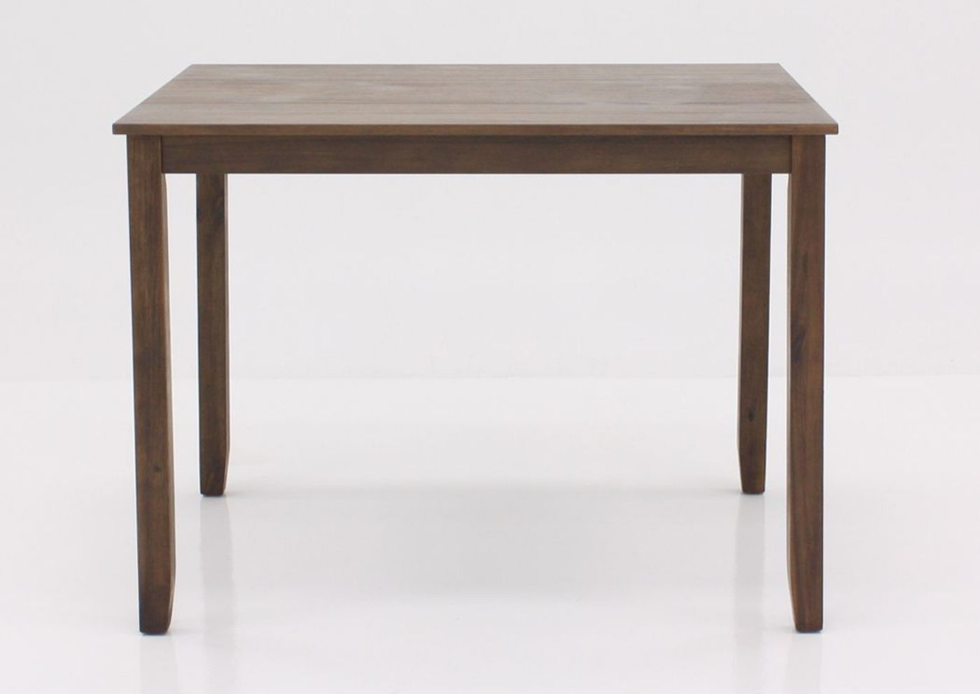 Deep Brown Langston Counter Height Dining Table Set Showing the Table Facing Front | Home Furniture Plus Mattress