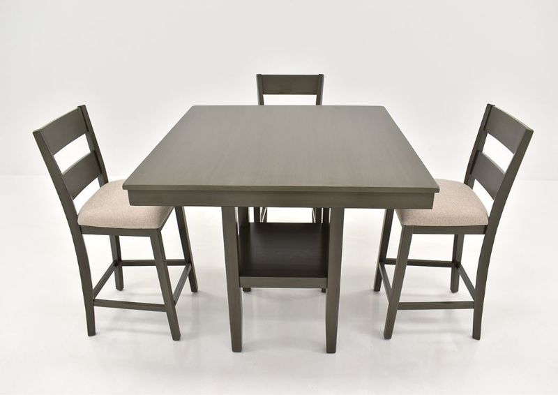 Picture of Loft Counter Height Dining Table Set - Gray