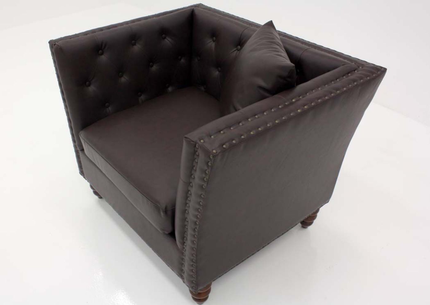 Brown Westerly Chair at an Angle | Home Furniture Plus Bedding
