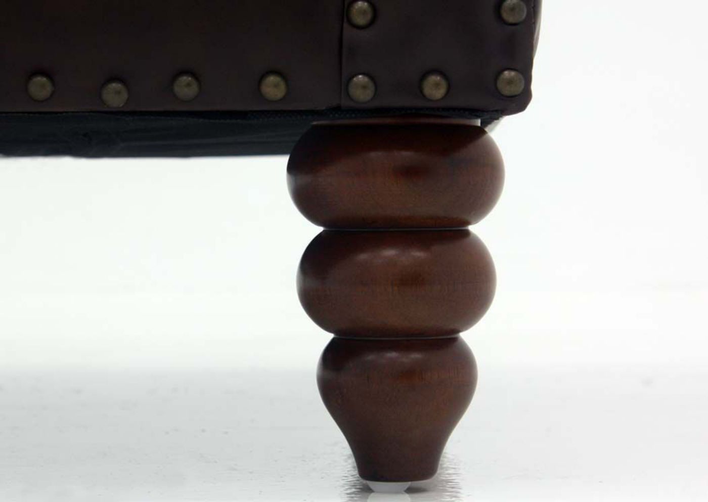 Brown Westerly Chair Foot Detail | Home Furniture Plus Bedding