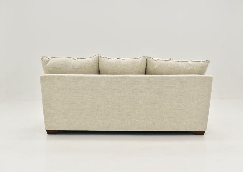 Off White Chadwick Sofa by Klaussner Showing the Back View, Made in the USA | Home Furniture Plus Bedding