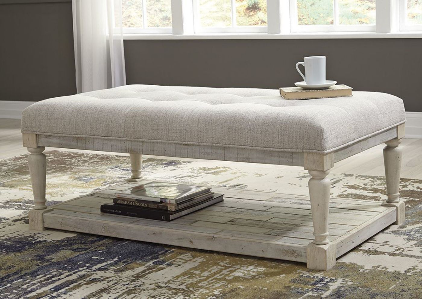 Picture of Shawnalore Coffee Table - White
