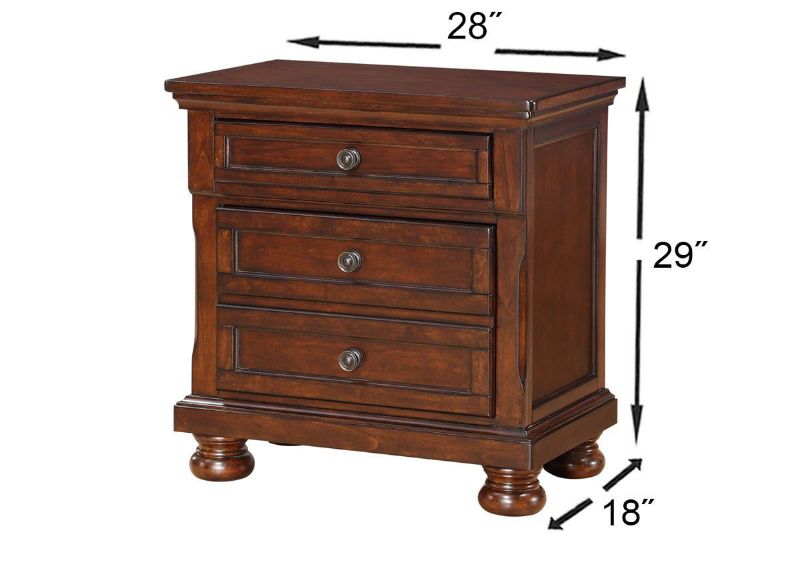 Picture of Sophia Nightstand - Brown