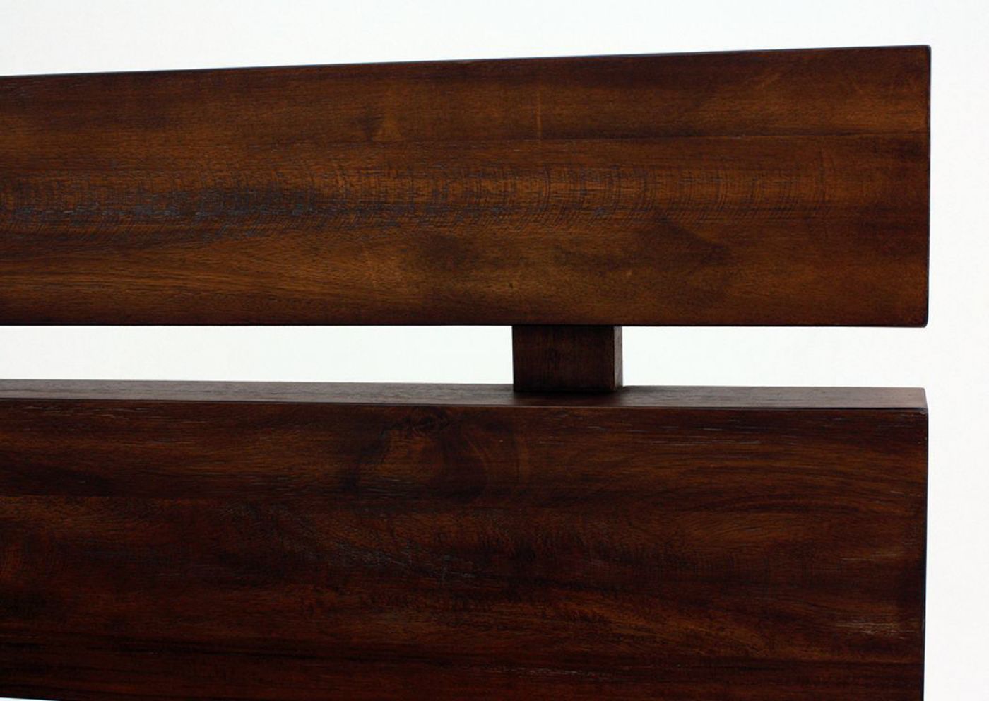 Warm Brown Silo King Size Bedroom Set by Austin Group Showing the Slat Headboard Detail | Home Furniture Plus Bedding