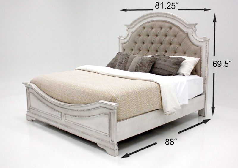 Picture of Stevenson Manor King Size Bedroom Set - White