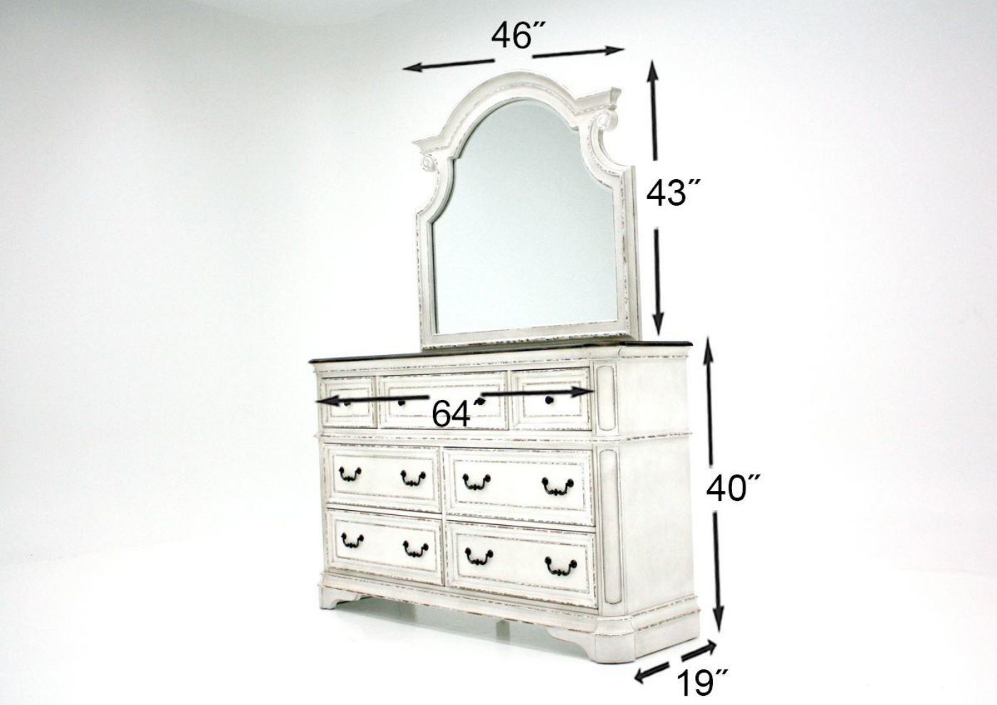 Picture of Stevenson Manor King Size Bedroom Set - White