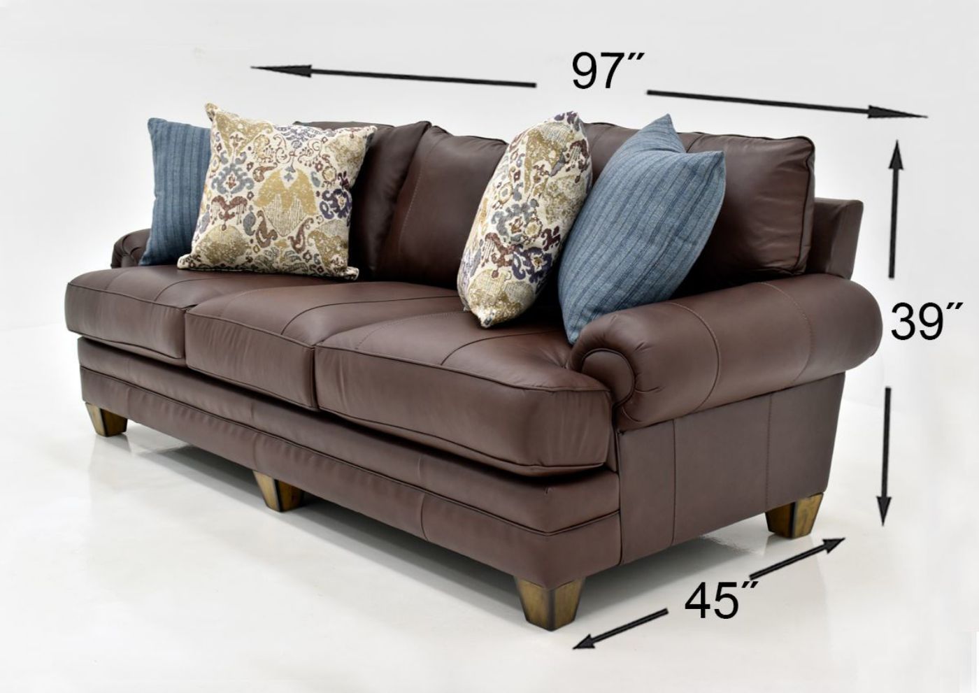 Picture of Monaco Sofa Set - Brown