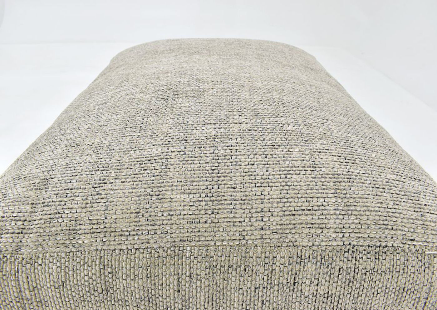 Light Gray Crosby Ottoman by Franklin Furniture Showing the Seat View, Made in the USA | Home Furniture Plus Bedding