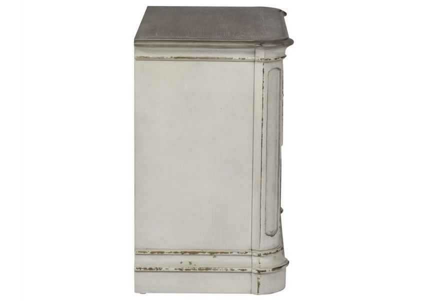 Magnolia Manor 2 Drawer Nightstand White Home Furniture