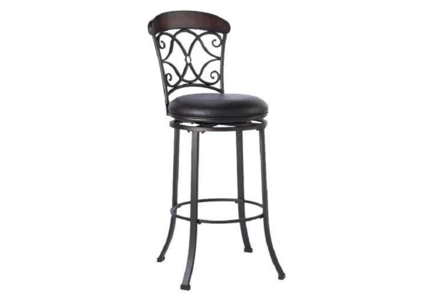 Picture of Trevelian 24 Inch Barstool - Dark Brown