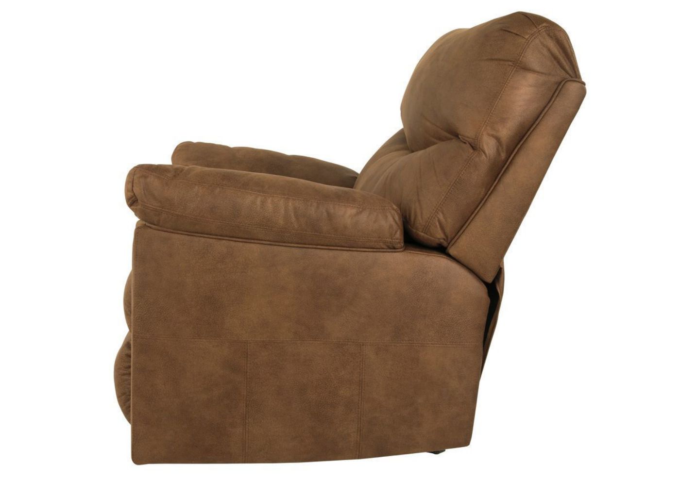Bark Brown Boxberg Recliner by Ashley Furniture Showing the Side View | Home Furniture Plus Bedding