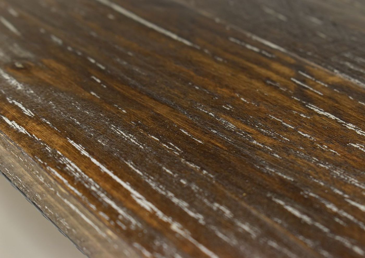Barn Wood Brown Industrial Chairside End by Vintage Furniture, Showing the Wood Finish Detail | Home Furniture Plus Bedding