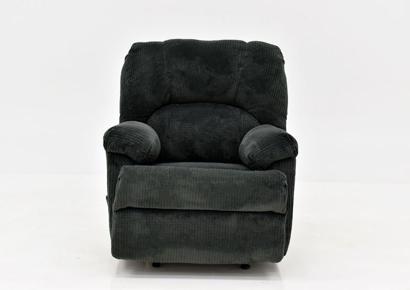 Slate Gray Feel Good Rocker Recliner by Behold Showing the Front View, Made in the USA | Home Furniture Plus Bedding