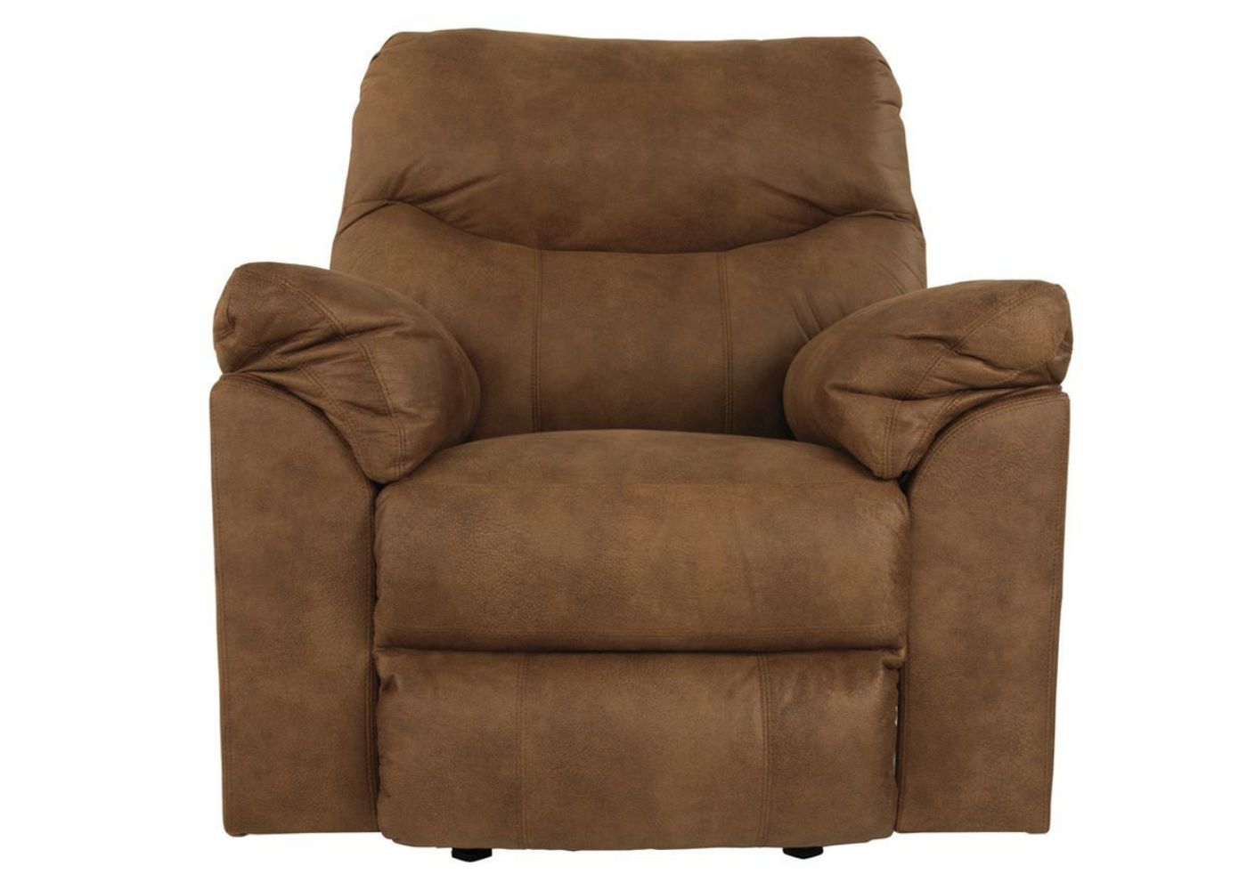 Bark Brown Boxberg Recliner by Ashley Furniture Showing the Front View | Home Furniture Plus Bedding