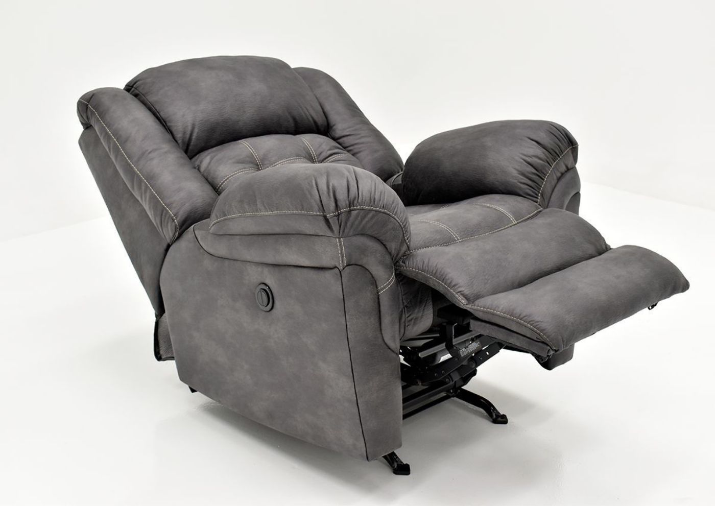 Picture of Denton POWER Rocker Recliner - Gray