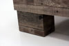 Close Up of Foot on the Derekson King Size Bed - Gray Brown | Home Furniture Plus Bedding