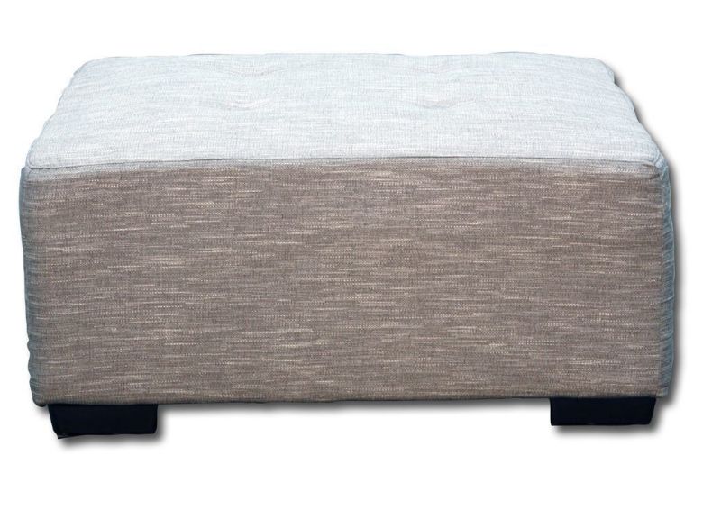 Barton Large Ottoman - Gray | Home Furniture Plus Bedding