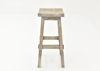 Vintage Gray Trent 24 Inch Barstool by Vintage Showing the Side View | Home Furniture Plus Bedding