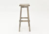 Gray Trent 30 Inch Barstool by Vintage Showing the Side View | Home Furniture Plus Bedding