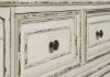 Picture of Magnolia Manor King Size Panel Bedroom Set - White