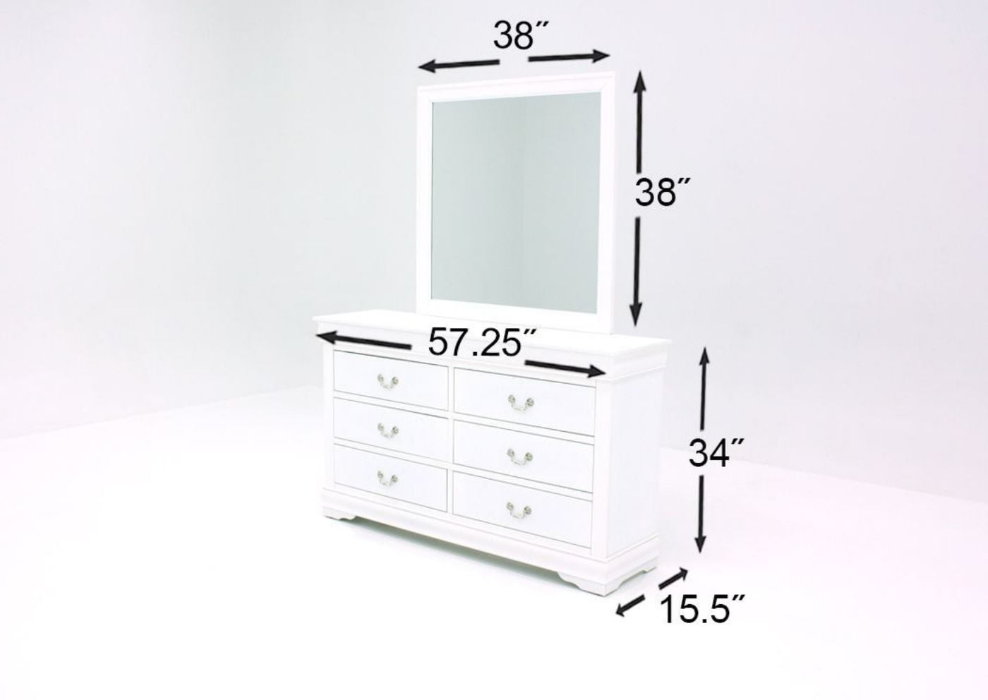 Picture of Louis Philippe Full Sleigh Bedroom Set