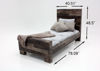 Picture of Derekson Twin Size Bedroom Set - Gray Brown
