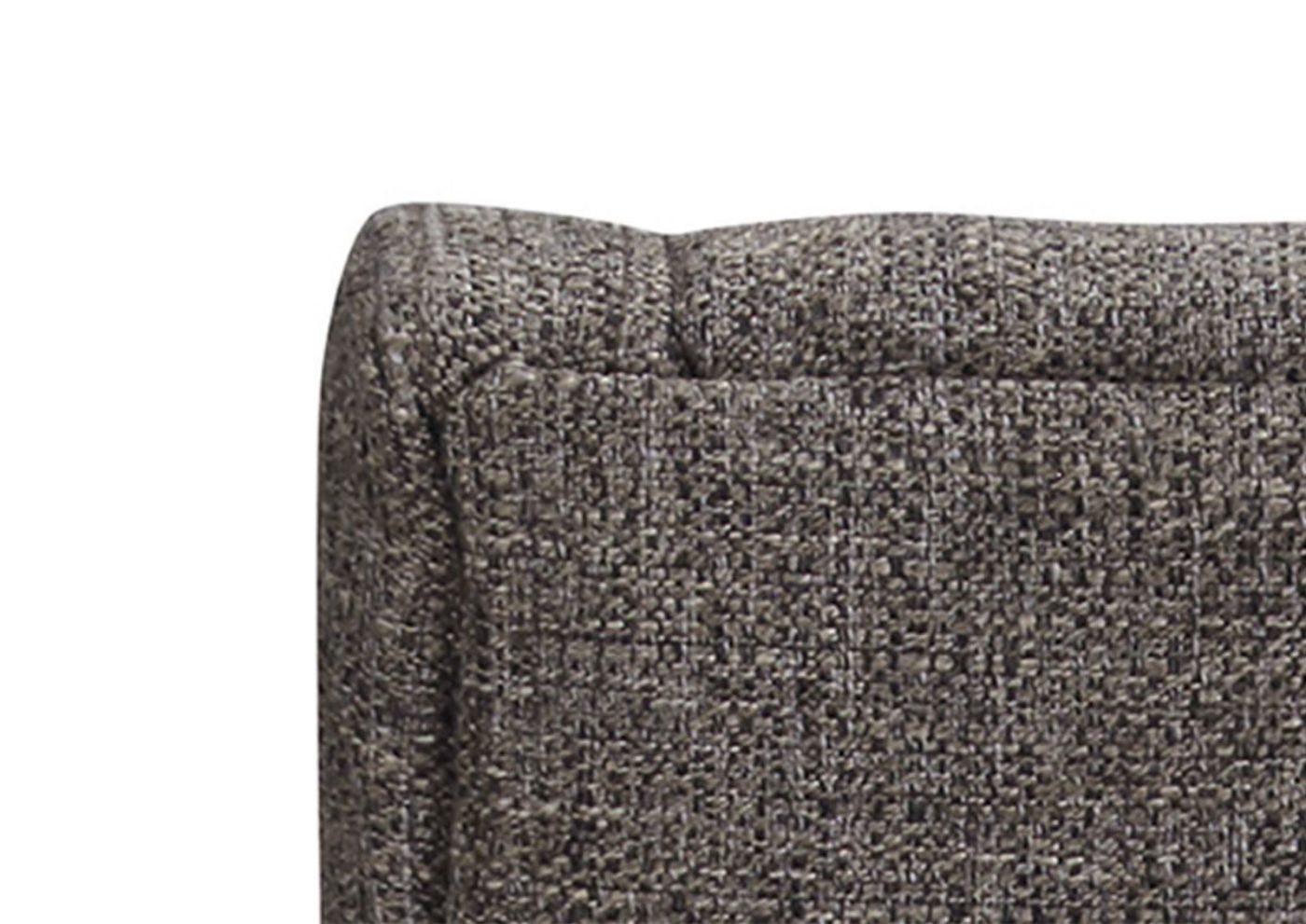 Graphite Swivel Desk Chair by Ashley Furniture Showing the Upholstery Detail | Home Furniture Plus Bedding