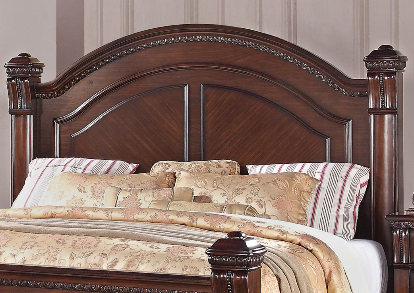 Picture of Isabella King Bed - Brown