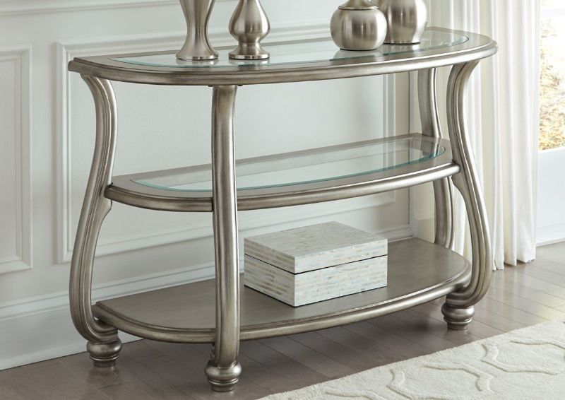 Picture of Coralayne Sofa/Console Table - Silver