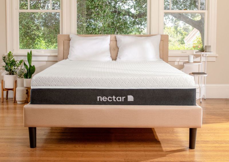 Nectar Lush Memory Foam Mattress. Full Size. Showing the Room View | Home Furniture Plus Bedding