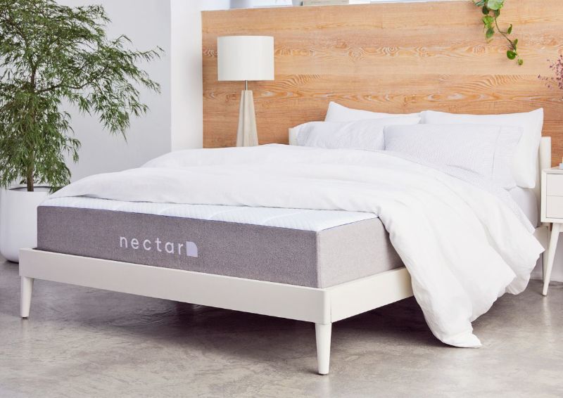 Nectar Memory Foam Mattress. Full Size. Showing the Room View | Home Furniture Plus Bedding