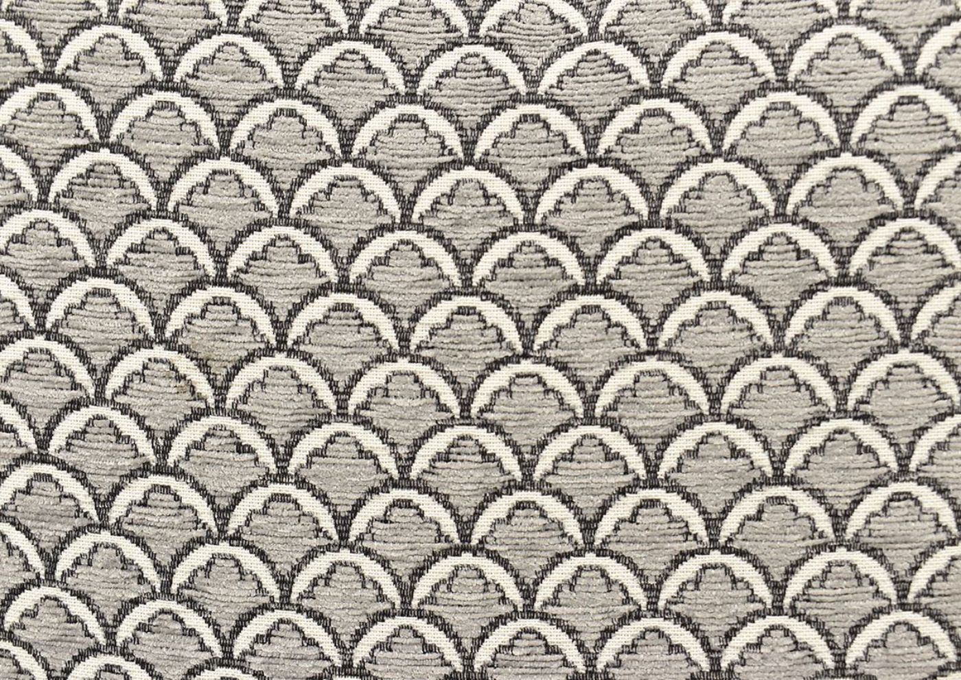 Gray Bay Ridge Sofa by Behold Showing the Accent Pillow Upholstery Detail, Made in the USA | Home Furniture Plus Bedding
