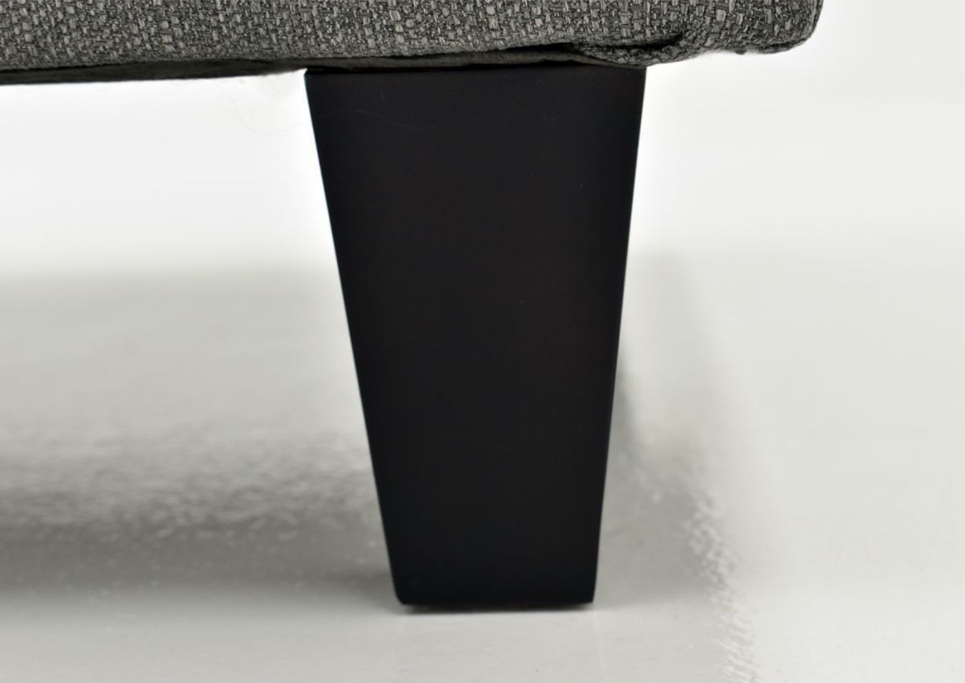 Gray Bay Ridge Chair by Behold Furniture Showing the Tapered Leg Detail | Home Furniture Plus Bedding