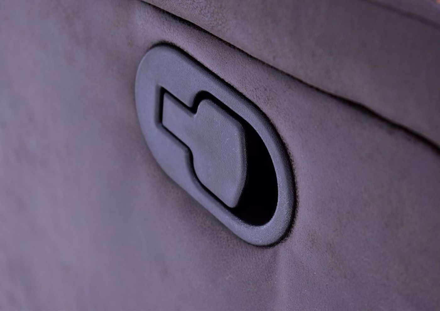 Dark Brown Engage Recliner Close Up of Reclining Lever | Home Furniture Plus Bedding