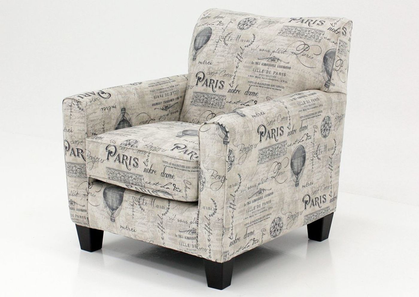 Side Angled View of the Velletri Accent Chair by Ashley | Home Furniture Plus Bedding