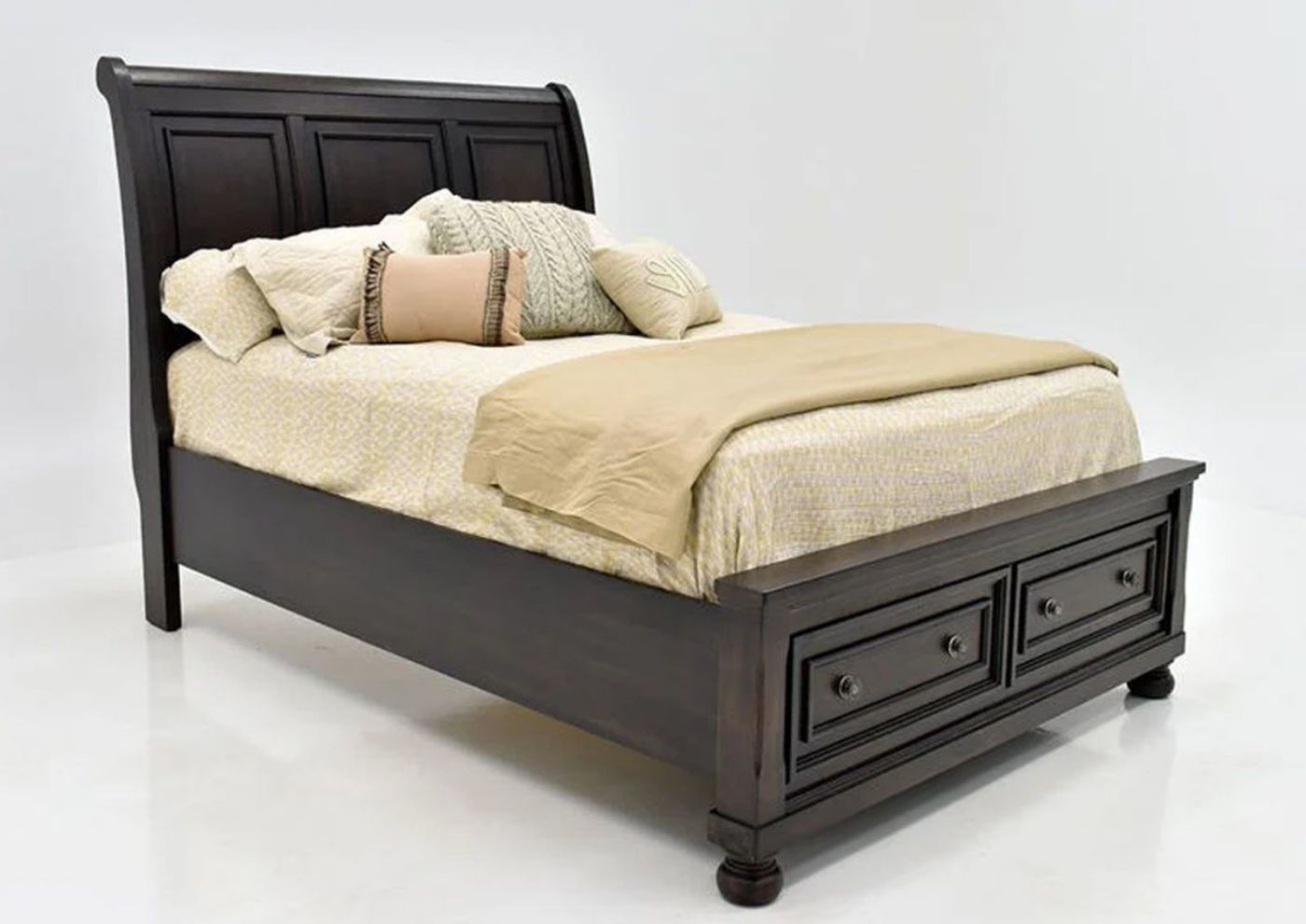 Picture of Sophia King Size Bed - Dark Brown