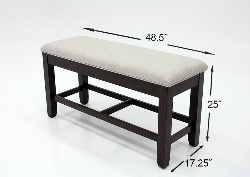 Colorado 6 Piece Counter Height Table Set Brown