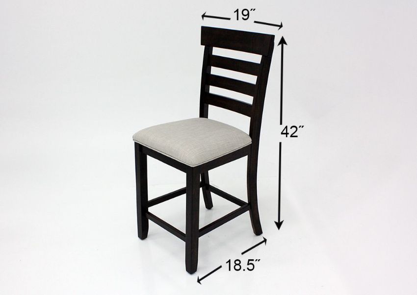 Colorado 6 Piece Counter Height Table Set Brown